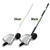 Trimmer Edger Attachment fits for Worx dewalt and More Powerhead (Black)