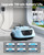 WINNY POOL CLEANER-A1 Cordless Robotic Above Ground Pool Vacuum Blue