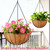 Halatool 20 Inch Large Hanging Baskets for Plants Outdoor with Coco Liner