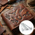 6 Pcs Mini Western Branding Iron Cowboy Brand Kit for Hat Leather Wood