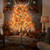 6FT 130 LED Lighted Maple Tree - Thanksgiving Decor Artificial Fall Tree with 13 Branches, 13 Acorns 260 Leaves, Remote 8 Flashing Modes, Timing, DC 5V Safe for Outdoor Wedding Party Autumn Decor