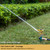 FANHAO 100% Metal Lawn Sprinklers for Yard, 360° Adjustable Spray Pattern