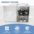 Nirakoka RV Automatic Transfer Switch, Rated 240VAC 50A 70A Neutral