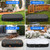 Tufmunb 120in x 72in Rectangular Pool Cover for Inflatable/Blow Up Pool