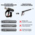 Blackline Snub Nose Pressure Washer Gun 5000 PSI, 3/8" Quick Connect Inlet