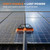 Briliantwerk Solar Panel Cleaning Brush 20 ft Extension Pole