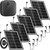5 Pack 5W Solar Panel Charger Compatible with All-New Blink Outdoor 4 (4th Gen)/(3rd Gen) & XT3/XT2/XT Cam, Power Your Blink Indoor or Outdoor Cam Continuously with 13.1 Ft Power Cable and Mount