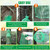 Qualirey 8 Pack Spotted Lanternfly Trap Lanternfly Killer for Tree,Green