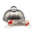 Family Counter Basting Cover for Griddle with Thermometer and Glass Top, 12-Inch Stainless Steel Melting Dome with Steam Vent for BBQ and Grilling on Flat Top, Blackstone Griddle Accessories