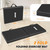 DNA Motoring Foldable Soft Kneeling Pad Mat Extra Thick Foam Knee Pad Mat Water Resistant 43 X 17.7 X 1.6 in for Auto Maintenance, Gardening, Baby Bath, Yoga, w/Handles, TOOLS-00501
