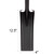 VNIMTI Trench Shovel for Clean Trenches, 4-Inch Trenching Shovel with Fiberglass Handle, 58 Inches