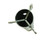 American Ground Screw Model 3 - Versatile Ground Anchor for Round Posts, Flag Poles & Fences - Easy Install, No-Dig 22" Screw-in Stake (Fits up to 2-3/8" Diameter Poles)