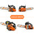 JPNTECH Gas Chainsaw 12 Inch Top Handle Chainsaw 25.4CC 2-Cycle Handheld