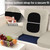 hyha 8Pcs Patio Cushion Covers, Stretch Outdoor Couch Cushion Covers