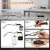 Birfedlot Propane Torch Weed Burner Kit, Long/Short Mode, 11.5 ft Hose
