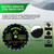 IRONHIT 9" x 20T Chainsaw Brush Cutter Blades, WeedEater Blades, Brush Cutter String Trimmer Blades, 1"/25MM Arbor(3 Blades)