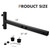 SPARKWHIZ Hitch Umbrella Holder Mount with 2" Hitch Receivers