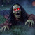 JOYIN Halloween Decorations Outdoor Light-Up Crawling Zombie Groundbreaker, Halloween Outside Zombie Decor with Sound and Flashing Eyes, Scary Groundbreaker for Yard Lawn Graveyard Haunted House Prop