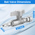 TasuoX Ball Valve Pressure Washer– 3/8" Quick Connect Shut Off Valve