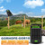 10 Miles Solar Electric Fence Charger,0.18J Powered 24-Hour Protection