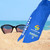 BEACHBUB Beach Umbrella Carrier - Foldable, Waterproof Bag for Umbrellas, Wide Padded Shoulder Strap & Molded Carry Handle, Deep Ocean Blue