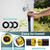 garden hose 100 FT, non-extendable and ultra-lightweight, equipped with 10-function nozzle. Kink-free, sturdy, flexible, and wear-resistant, suitable for use in yards, lawns, outdoors (100 FT)