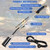 Jiimee Propane Torch Weed Burner, Weed Torch Propane Burner for Outside, Blow Torch Gun for Propane Tank Weeds with 10FT Hose