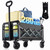 280LBS Collapsible Wagon Cart Foldable Lightweight Grocery Cart with Wheel