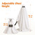 2 Pack Spooky Ghost Dog Halloween Decor Indoor for Party Decorations