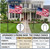 EAGLE TOP 10 Foot Flag Poles for Outside House Inground with 3x5 American Flags,Heavy Duty Stainless Steel Flag Pole in Ground with 5 Pronges Base,Inground Flag Poles for Residential Garden Yard