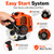 Gas Weed Eater 52cc Weed Wacker Gas Powered Brush Cutter and String Trimmer