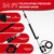 RIDGE WASHER 24 FT Telescoping Pressure Washer Wand, with Brush, 4000 PSI