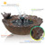 Solar Bird Bath Fountain,Sunflower with Resting Bird,Solar Powered with 3 Nozzles,Outdoor Garden Bird Bath,Solar Water Fountain for Bird Bath,Hummingbird Bird Bath for Outdoor