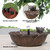 Solar Bird Bath Fountain,Sunflower with Resting Bird,Solar Powered with 3 Nozzles,Outdoor Garden Bird Bath,Solar Water Fountain for Bird Bath,Hummingbird Bird Bath for Outdoor