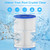 CCP420 Pool Filters Cartridges Replacement for PCC105, FC-1977, PCC105-PAK4, C-7471, 178584, FC-6470, R173576, Ultral-A6, 817-0106, Clean＆Clear Plus 420, 105Sq.ft, 4 Pack