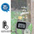 Drip Irrigation System with Water Timer Auto Watering System for Garden 5/16“ID and 1/4 Inch Pipe 162ft Adjustable Spray Kit, for Greenhouse, Garden, Lawn, and for Potted Plants