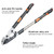 AIRAJ 27-37''Anvil Loppers for Tree Trimmer Heavy Duty with Compound Action