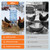 Vlnujuroq Poultry Chicken Water Heater, 80W Heated Chicken Waterer 5 Gallon with 32 °F-122°F Temperature Adjustable, 9 Drinking Windows & LED Display Screen, Poultry Water Deicer for Winter