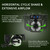 DAOTAILI 4" Grow Tent Clip Fan with Temperature & Humidity Control, LCD Display, Oscillating Fan for Hydroponics