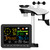Weather Station Wireless, 12-in-1 Weather Station with Rain Gauge, Wind Speed, Weather Forecast, Air Pressure, Humidity, Alarm Clock, Apparent Temperature(No WiFi)
