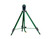 1-Pack Orbit H2O-Six Gear Drive Yard Sprinkler on Tripod, Green Lawn Watering
