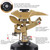 Biswing Large Impact Sprinkler Head on Tripod Base, Adjustable Zinc Alloy Lawn Sprinklers for Yard Lawn Garden, 3/4" NH Connector, 360 Degree Large Area Coverage Irrigator with Extension Legs, 2 Pack