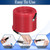100FT Sewer Jetter Kit for Pressure Washer, 1/4''NPT Drain Cleaner Hose 5800PSI, Pressure Washer Cleaning Kit with Corner Rotating Button Sewer Jetting Nozzles, Quick Connect Set