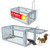 2 Pcs Live Rat Animal Trap, Humane Mouse Traps Indoor for Home