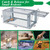 2 Pcs Live Rat Animal Trap, Humane Mouse Traps Indoor for Home