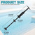 263055 Piston Shaft Assembly Replacement Kit Compatible with Pentair PVC Slide Pool, FNS Plus Backwash Valve and Spa Valve, Replace Push-Pull Slide Valve 263064 263052 263053 263078 263079