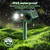2026 Newly Upgraded 4-Pack Solar Ultrasonic Animal Repellent