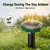 8 Pack Solar Powered Mole Repellent Outdoor, Waterproof Gopher Repeller
