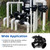 4717 3 Way Pool Valve, 3-Port Positive Seal NeverLube Valve Replacement for Jandy 4717 3-Port 2 to 2-1/2-inch CPVC Pool Diverter Valves for Swimming Pool & Spa Systems Hot Tubs and Spas and Non Lube