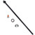 GardenP+ 738-0919A Steering Shaft w Hex Flange Bushing, Rod screw-cap fits Troy-Bilt Murray White-Outdoor, Craftsman T1000, MTD LT1500/2000/2500 Lawn Tractor, OEM 7380919B, 938-0919 738-0887, 75304517